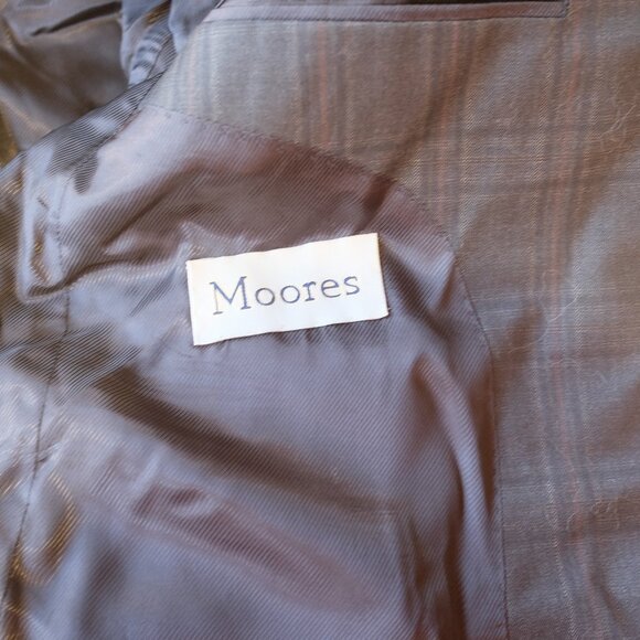 NWT Zanetti ModernFit NBlue Windowpane 2 Button Wool Blazer/Sportcoat SIZE 42 - Picture 5 of 10